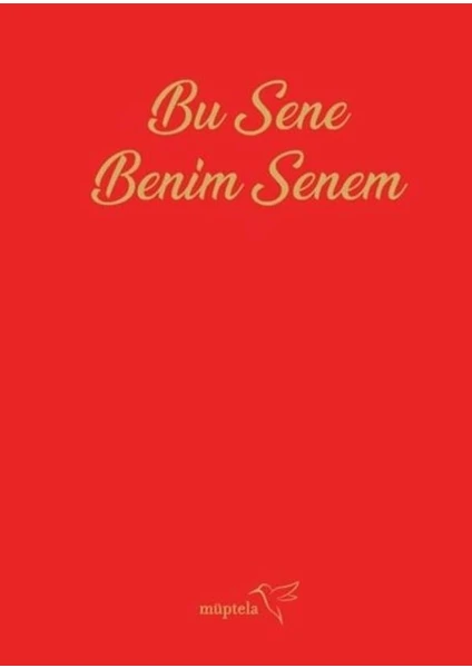 Bu Sene Benim Senem Ajandası