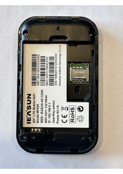 Şarjlı Sim Kartlı Modem Taşınabilir Sim Kartlı Modem 4g Lte Mobile Modem