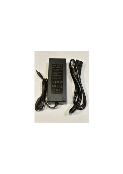 56 Volt 2 Amper Adaptör 56 Volt Standart Uçlu Adaptör 56V 2000MAH 5.5 mm 2.5 mm