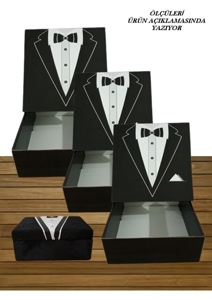 Çeyiz Sandığı Gelin Damat Kutusu Sandık Kolisi 4lü 0122