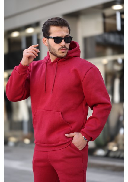 Bordo Eşofman Takıım Premium modelleri
