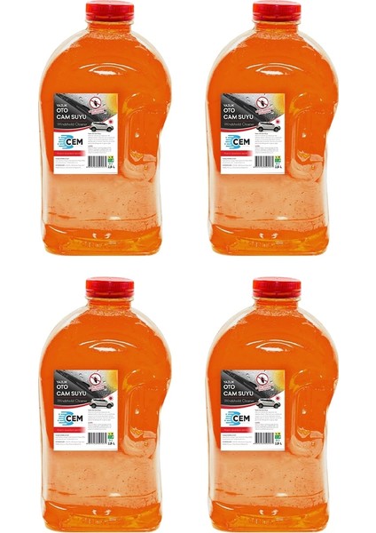 Yazlık Cam Suyu 5 LT 4'Lü Avantaj Paket