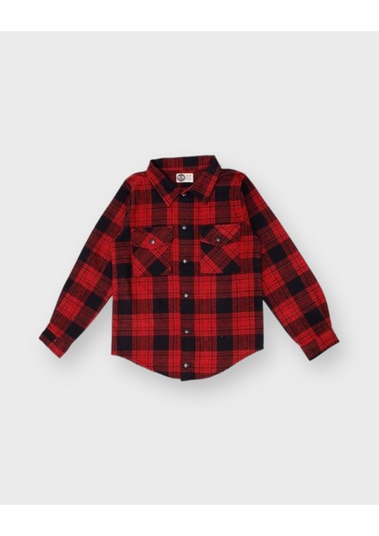 Genç Unisex Kışlık Oduncu Kareli Gömlek