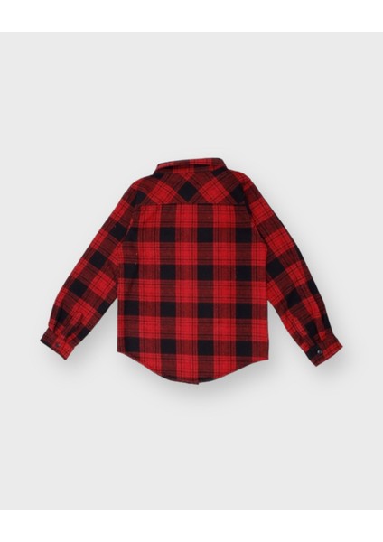 Genç Unisex Kışlık Oduncu Kareli Gömlek