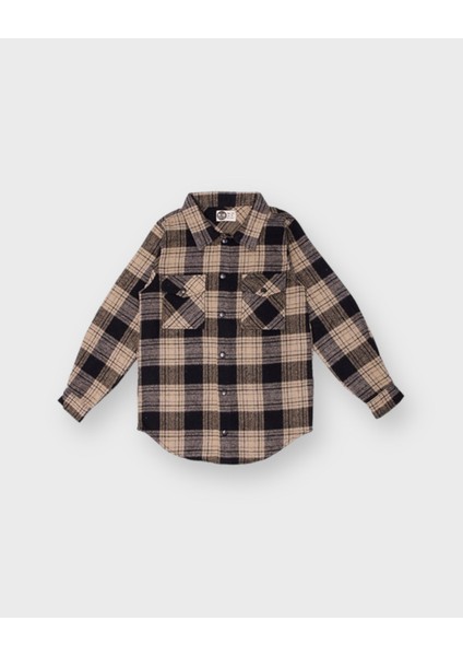 Genç Unisex Kışlık Oduncu Kareli Gömlek