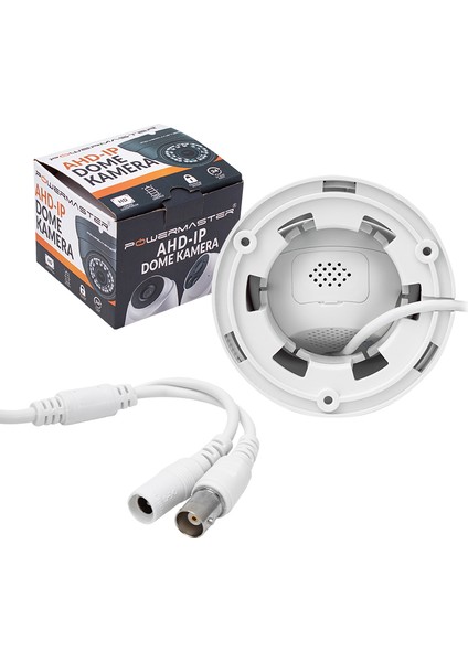 PM-19413 5mp 2 Atom LED 4ın1 Plastık Kasa Ahd Dome Kamera