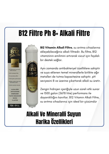 Atık Su Atmayan Alkali Mineral Su Arıtma Cihazı