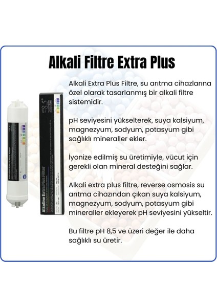 Atık Su Atmayan Alkali Mineral Su Arıtma Cihazı