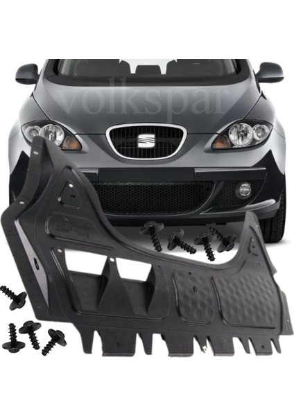 Altea 2004-2010 Model Arası Uyumlu Montaj Vidalı 1.6 Benzinli Motor Alt Muhafaza Karter Koruma
