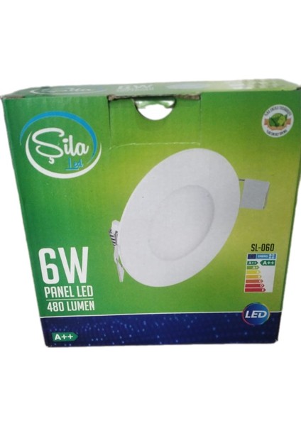 6W Panel LED 480 Lümen 2'li modelleri