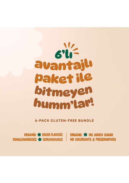 Organik Tuzlu Kraker & Grissini Atıştırmalık Paketi - 6 Adet (3 Çeşit) fiyatları