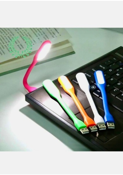 Taşınabilir Katlanabilir Parlak Işıklı Laptop Okuma USB LED Lamba