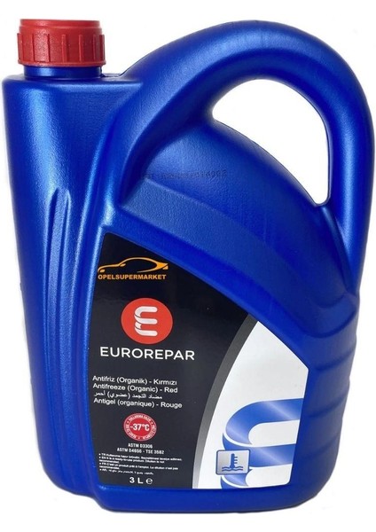 3lt Eurorepar Kırmızı Antifiriz