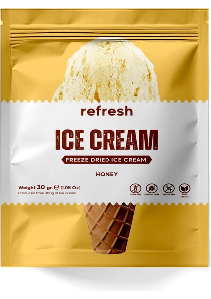 Freeze Dry Doğa Dondurma - Dondurularak Kurutulmuş Dondurma - 30GR