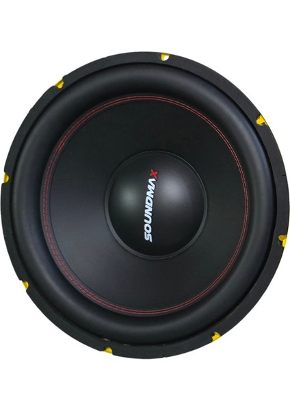 Sound-Maxx Oto Bass Subwoofer 38CM 2000W 1 Adet Soundmax SX-FC15