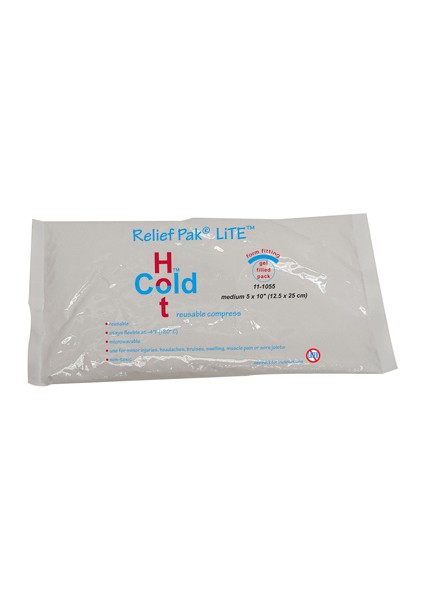 Relief Pak Val-U Pak Lite Cold & Hot Pack , Sıcak ve Soğuk Jel Kompres- 5" x 10"