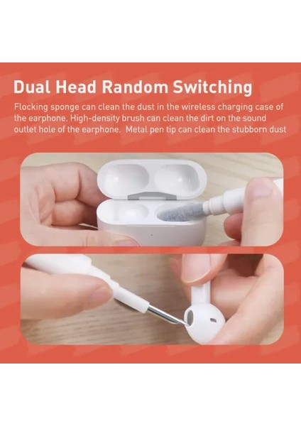 Klavye ve Kulaklık Temizleyici Kit 5 In 1