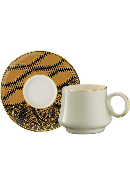 1453 Kariye Yüzük Gold 12 Parça 6 Kişilik Kahve Fincan Takımı 90 ml fiyatları