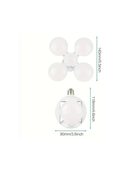 F-1997 Led Futbol Ufo Ampul E27 28w 360 Derece Katlanır Lamba Ac 220v Lamba Led Spot Işık Beyaz Glop Led fiyatları