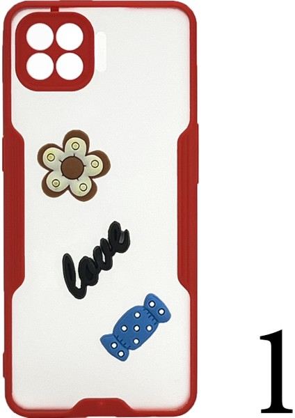 Oppo Reno 4 Lite Uyumlu Maskot Seri Arka Koruma Kılıf