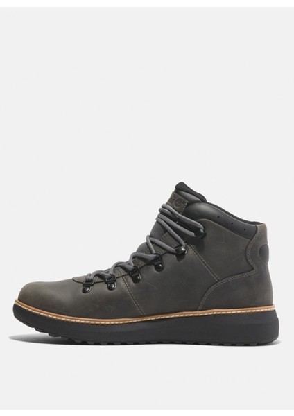 Deri Gri Erkek Bot Hudson Road Mıd Lace Up Waterproof fiyatları