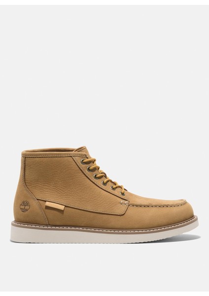 Deri Sarı Erkek Bot Newmarket Mıd Lace Up Chukka Boot