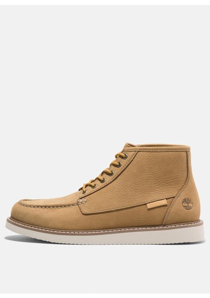 Deri Sarı Erkek Bot Newmarket Mıd Lace Up Chukka Boot