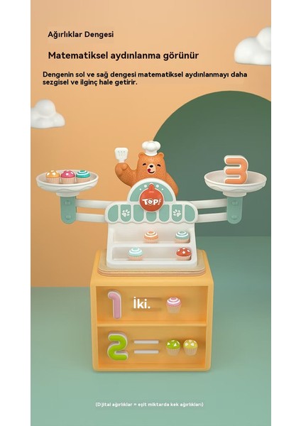 Küçük Ayı Balans Matematik Oyunu, Çocukların Numerical Operasyon Eğitimi, Para Merkez Yönetimi, Ene Çocuk Etkileşimli Oyunları (Yurt Dışından)