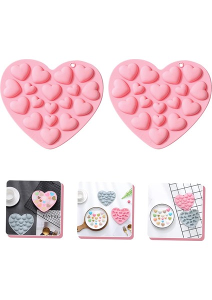 Kalp Şekilli Silikon Çikolata Kalıbı modelleri