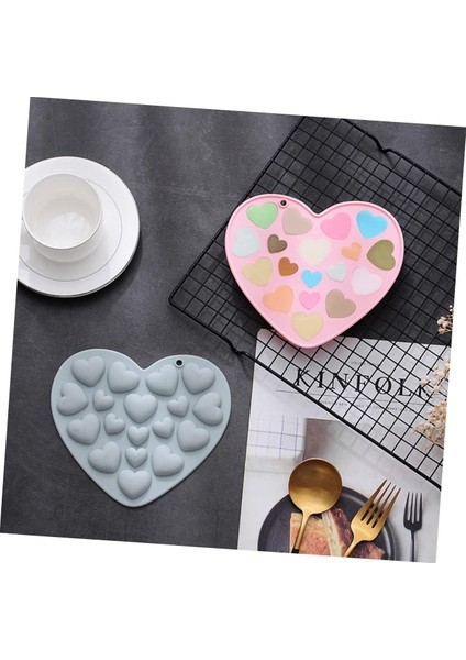 Kalp Şekilli Silikon Çikolata Kalıbı indirimleri