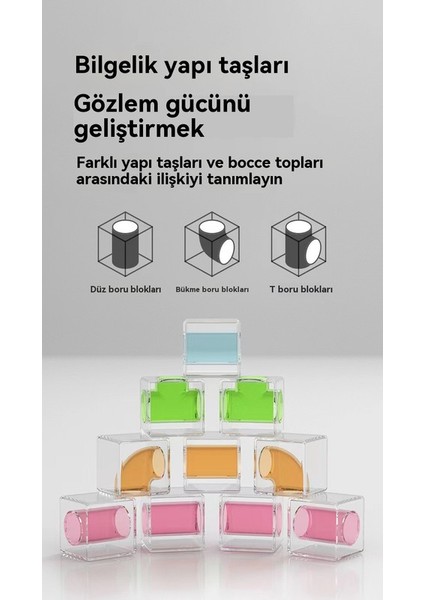 Çocukların Ilk Eğitimi, Bilinçli Işık, Lojik Düşünce Eğitimi, Bulmaca ve Çeşitli Toplu Oyuncakları Için Yaratıcı Bor Çizgisi Inşa Blokları 24P (Yurt Dışından)