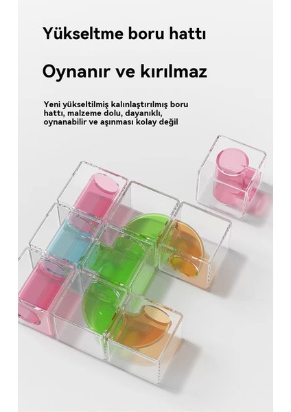Çocukların Ilk Eğitimi, Bilinçli Işık, Lojik Düşünce Eğitimi, Bulmaca ve Çeşitli Toplu Oyuncakları Için Yaratıcı Bor Çizgisi Inşa Blokları 24P (Yurt Dışından)