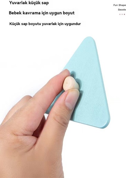 Baby Handheld Montessori Panel Macaron Magnetic Puzzle Form Cognitive Matching Board's Intelligence Development Oyunu (Yurt Dışından)