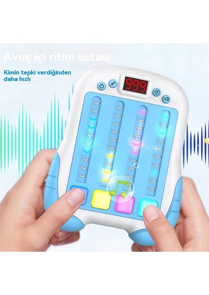 Çocukların Rhythm Usta Dans Oyunu Makinesi Yapılacak Palm Dans Makinesi Düşünme Eğitim Stres Yardım Oyunu (Yurt Dışından)