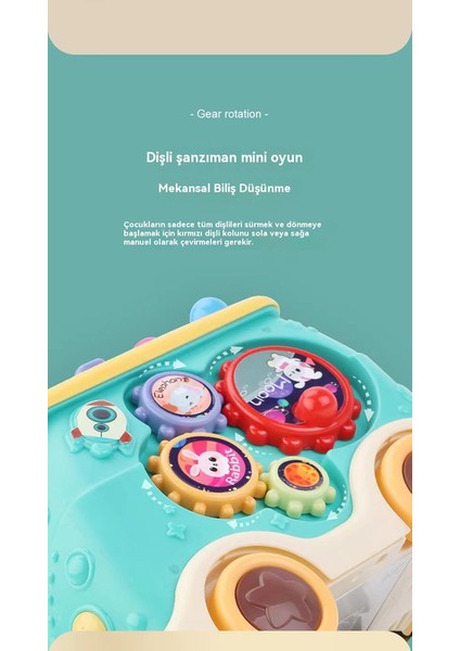 Bebek Topraklı Oyuncak Bulmacası Ilk Eğitim Bebek Müzik Patlaması 1 Yaşında Çocuk Hexahedron El Çarpıyor Davul Çocukları ve Kızları Çarpıyor. (Yurt Dışından)