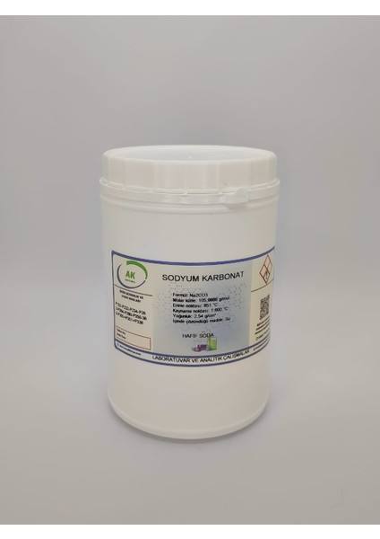 SODYUM KARBONAT-HAFİFSODA (NaCO3) 500 G