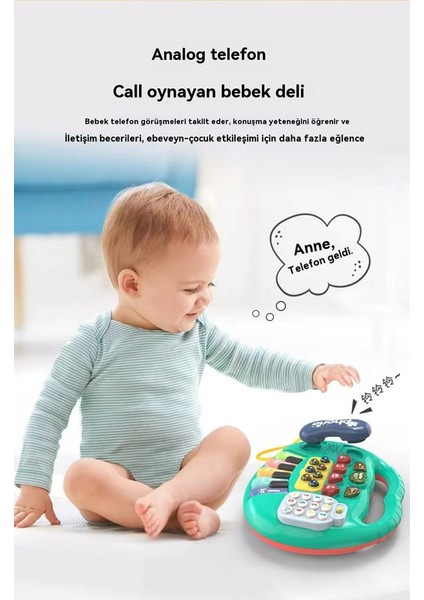 Çocuklar ve Genç Çocuklar Için 6 Ay ve Yukarıda Klavye, Eğitim ve Erken Çocukluk Müzik Klavyesi (Yurt Dışından)