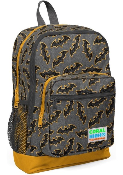 Yarasa Desenli Beslenme Okul Çantası + Kalemlik fiyatları