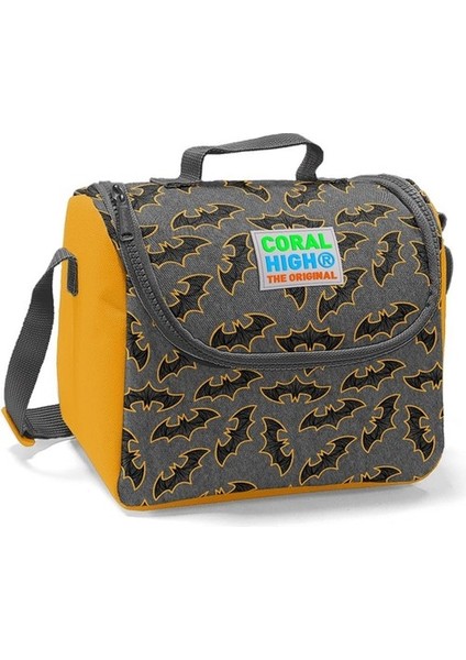 Yarasa Desenli Beslenme Okul Çantası + Kalemlik modelleri