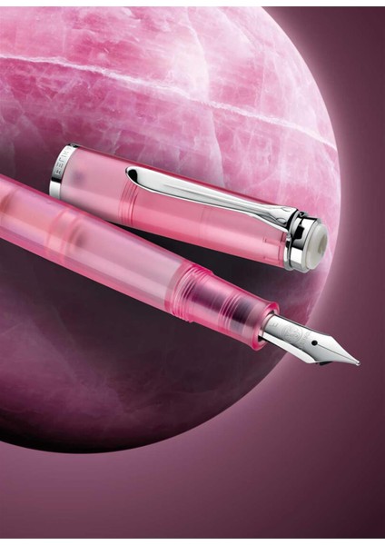 M205 Rose Quartz Dolma Kalem - Ef modelleri