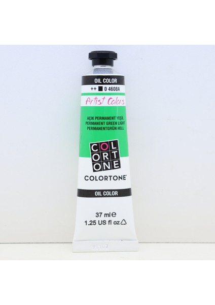 Artist Colors Artist Serisi Yağlı Boya 37 ml (Açık Permanent Yeşil)