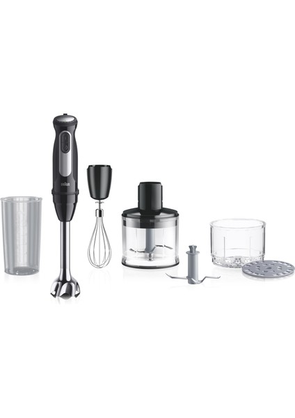 Multiquick Serisi 5 Pro MQ55254MBK El Blender Seti - Siyah