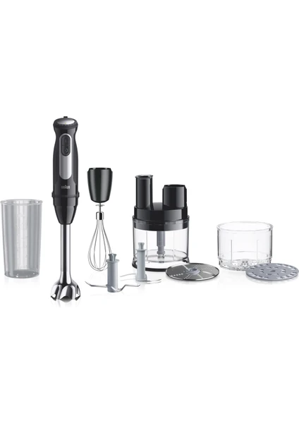 Multiquick Serisi 5 Pro MQ55755MBK El Blender Seti - Siyah