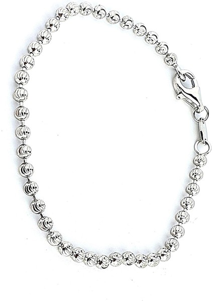 Italyan 925AYAR Gümüş Dorika Trend Bileklik