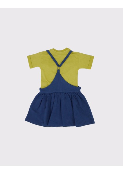 Tişörtlü Kız Çocuk Tulum Elbise modelleri