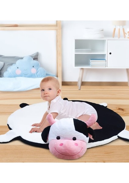 Peluşçu Dayı Sevimli Inek Bebek Oyun Halısı 120 cm Oyun Matı (%100 YERLI) modelleri