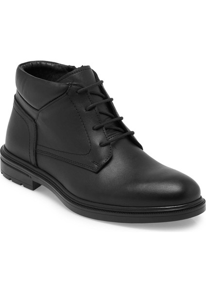 Siyah Deri Erkek Klasik Bot - E24K1BT57088-A23
