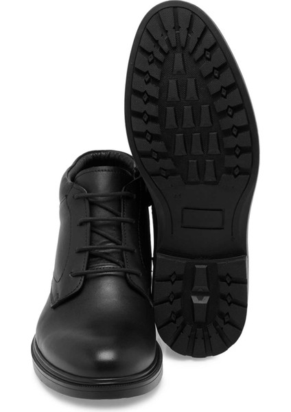 Siyah Deri Erkek Klasik Bot - E24K1BT57088-A23 fırsatları