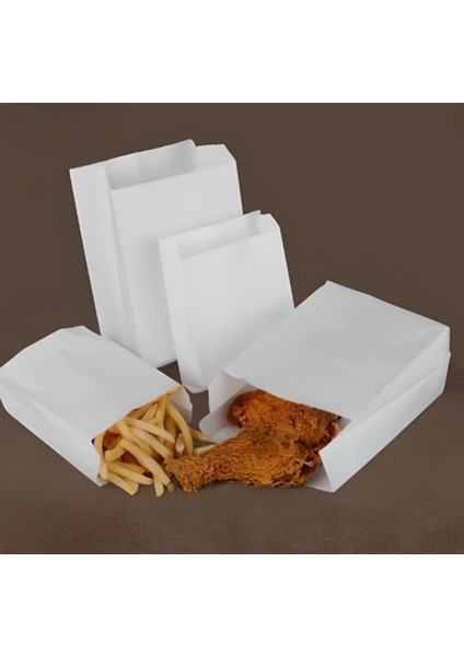 Kese Kağıdı Cips Kese Baskısız 10x12x4cm fiyatları