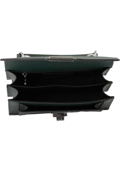 Yeşil Hakiki Deri Kadın El Çantası - S24K1BC80266-D3A fırsatları